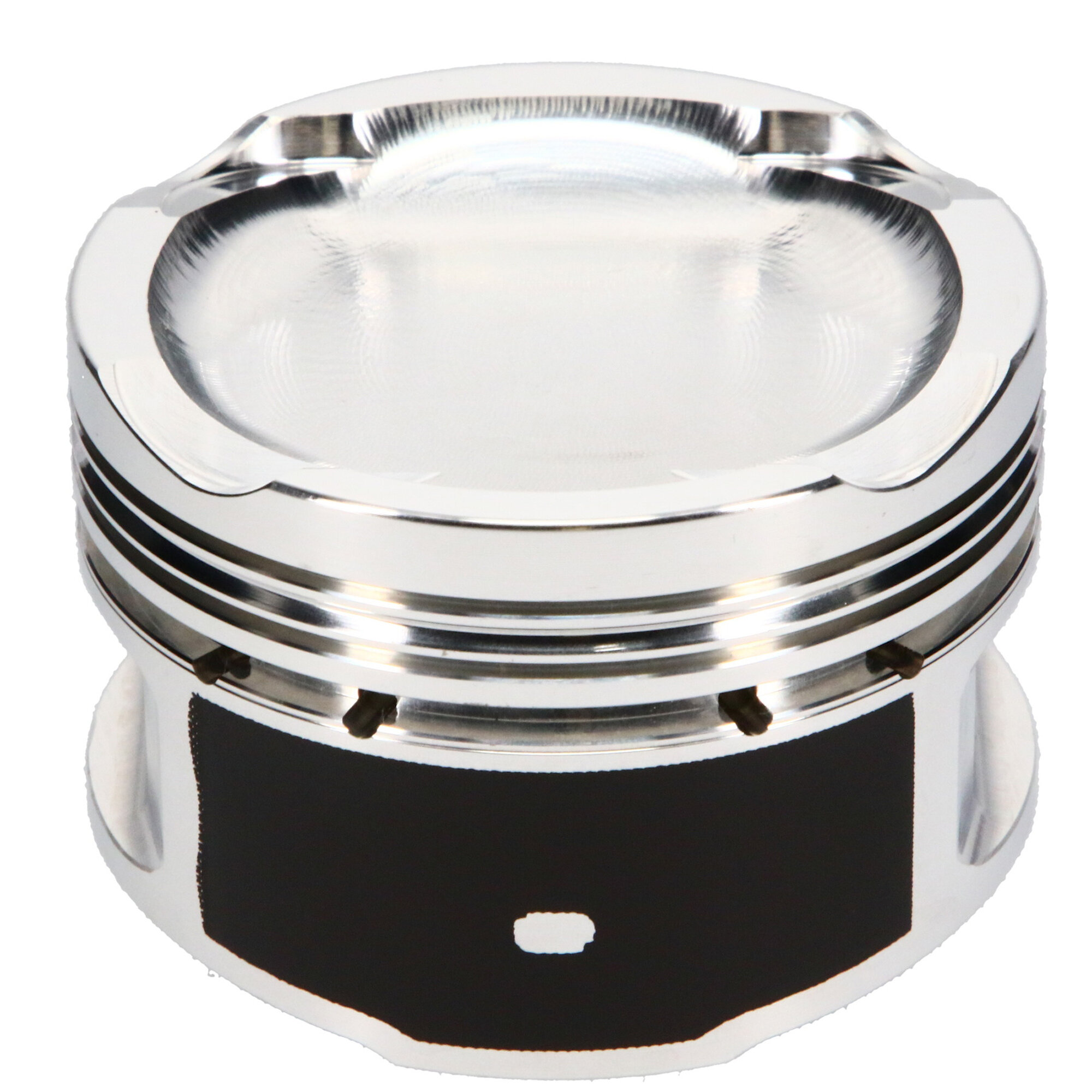 JE Pistons 357428 - Honda L15B Turbo 73.5mm Bore 9.5:1 CR -14cc Dome Piston Set - Set of 4