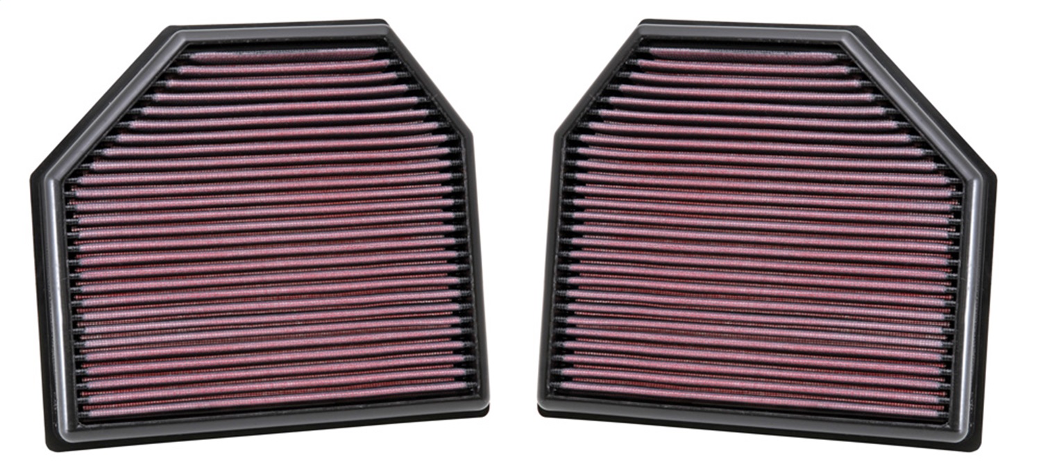 K&N 33-2488 - Replacement Air Filter for 11-14 BMW M5/M6 4.4L V8 / 2015 M4/M3 3.0L I6 (2 per box) K&N 33-2488 - Replacement Air Filter for 11-14 BMW M5/M6 4.4L V8 / 2015 M4/M3 3.0L I6 (2 per box)