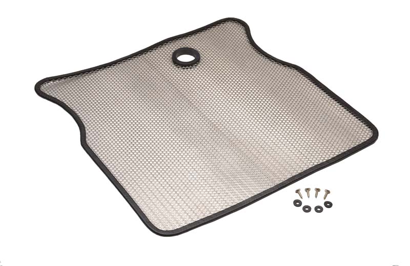 Kentrol 30410 - Jeep CJ Bug Shield 55-86 CJ Polished Silver Kentrol 30410 - Jeep CJ Bug Shield 55-86 CJ Polished Silver
