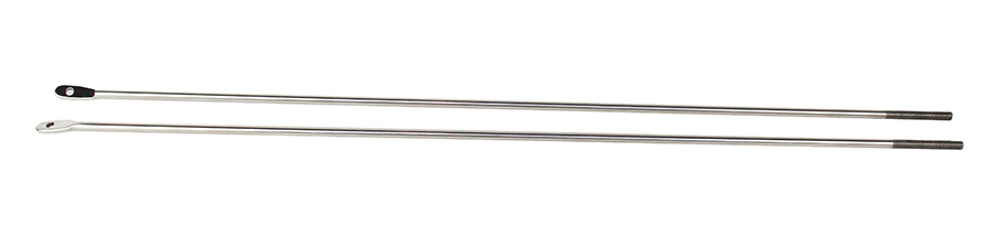 Kentrol 30522 - Jeep YJ Strut Rod Kit  87-95 Wrangler TJ Polished Silver