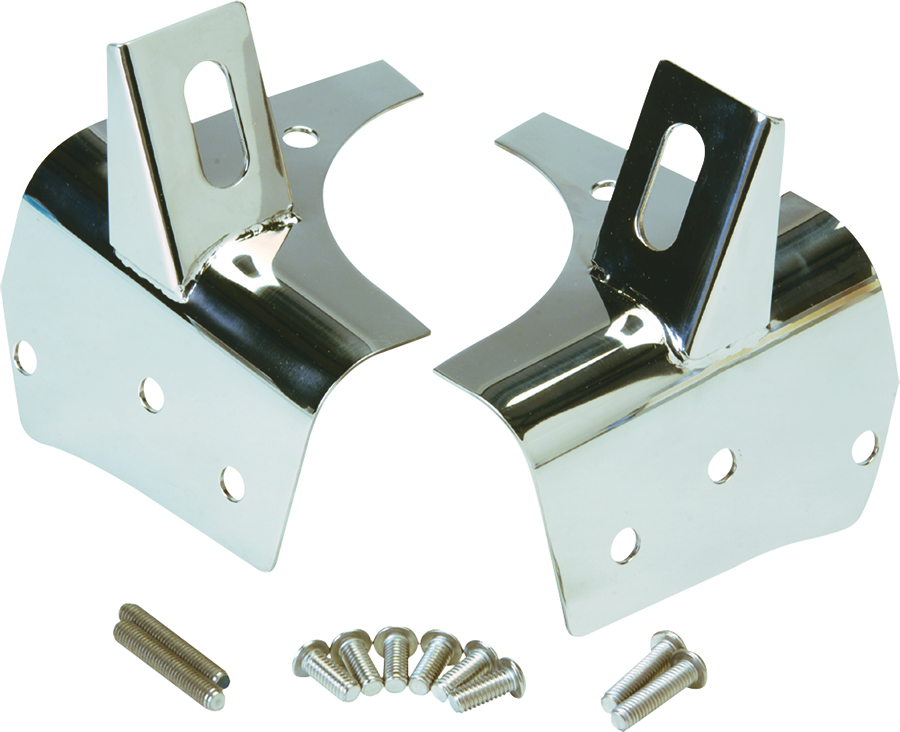 Kentrol 30532 - Jeep TJ Light Bracket Pair 97-06 Wrangler TJ Polished Silver Kentrol 30532 - Jeep TJ Light Bracket Pair 97-06 Wrangler TJ Polished Silver