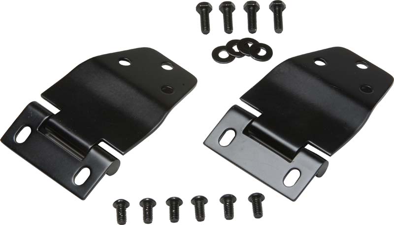 Kentrol 50421 - Jeep CJ7 Hardtop Liftgate Hinge Pair 77-86 CJ7 Powdercoat Black