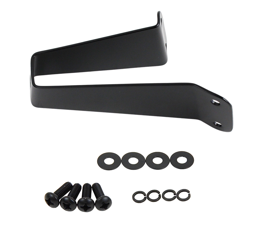 Kentrol 50460 - Jeep CJ/YJ Tailgate Tire Stop  76-95 CJ and Wrangler YJ Powdercoat Black