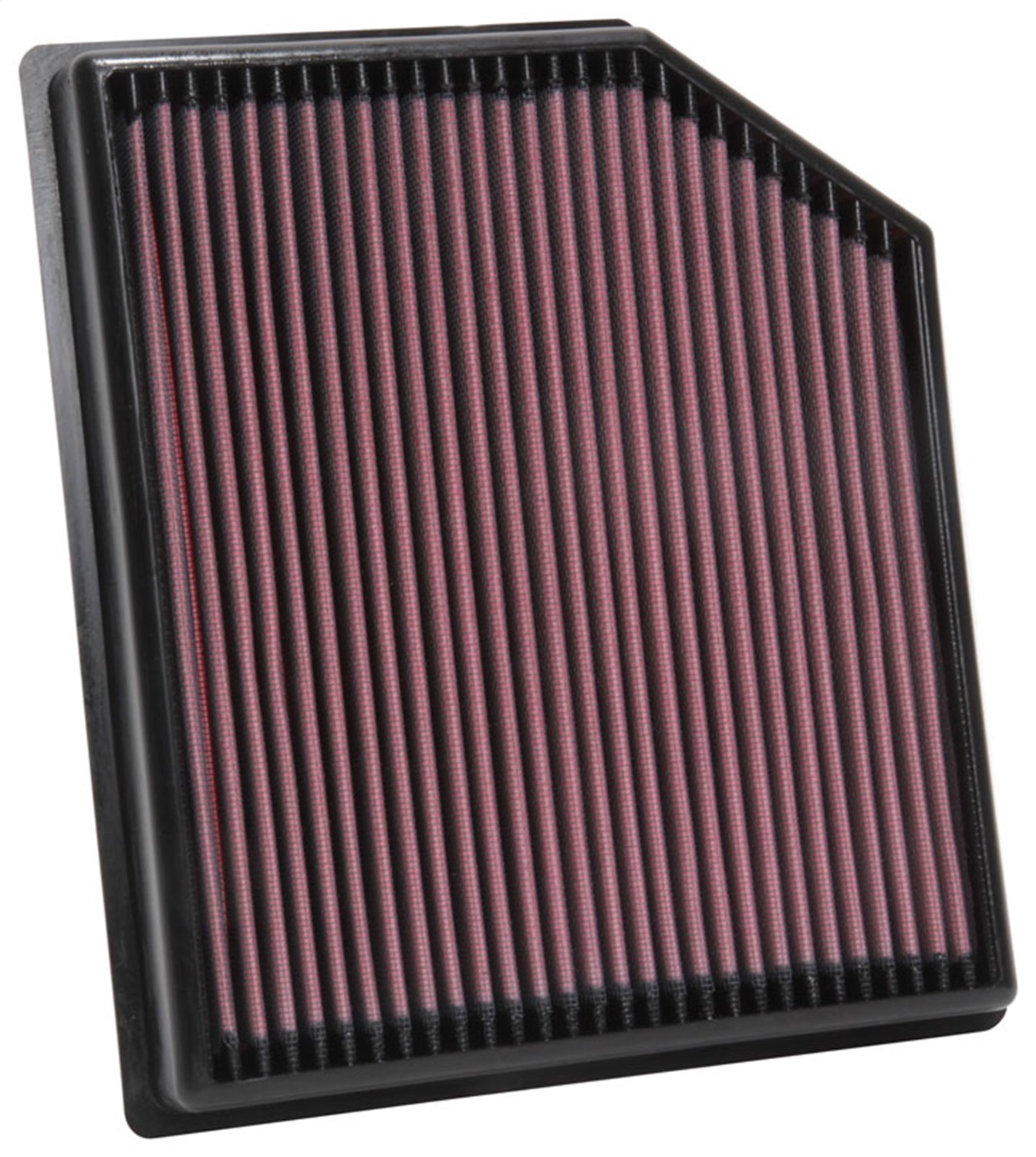 K&N 33-5077 - 2018 Jeep Grand Cherokee V8-6.2L F/I Replacement Drop In Air Filter