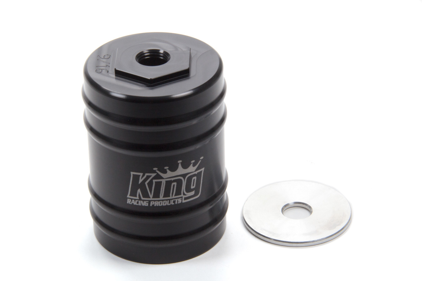 King Racing Products 2375 - Shock Bump Cup 9/16 Shaft Large Body Pro