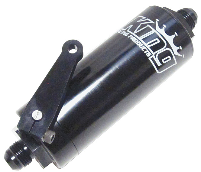 King Racing Products 4342 - Fuel Filter -8 With Shut Off