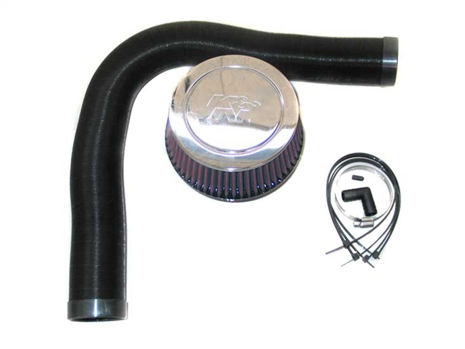 K&N 57-0655 - 05-10 Fiat Grand Punto 1.2L/1.4L / 07-11 Fiat 500 / 10-12 Punto EVO 1.2L/1.4L Perf Intake Kit
