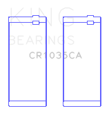 King Engine Bearings CR1035CA0.75 - Cummins B-Ser. L4 (Size +0.75mm) Connecting Rod Bearing Set King Engine Bearings CR1035CA0.75 - Cummins B-Ser. L4 (Size +0.75mm) Connecting Rod Bearing Set