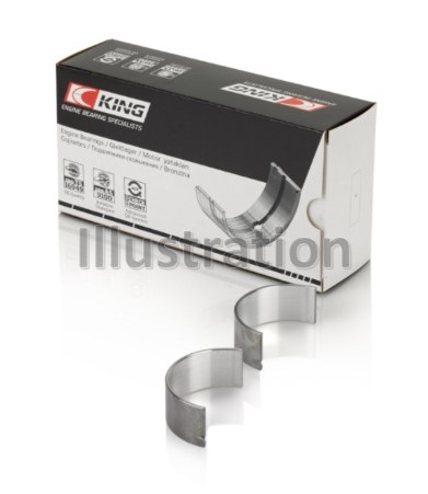 King Engine Bearings CR1240SI 010 - CONNECTING ROD BEARING SET For CHRYSLER 273CI 318CI 340CI 360CI King Engine Bearings CR1240SI 010 - CONNECTING ROD BEARING SET For CHRYSLER 273CI 318CI 340CI 360CI