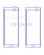 King Engine Bearings CR1240SI - CONNECTING ROD BEARING SET For CHRYSLER 273CI 318CI 340CI 360CI King Engine Bearings CR1240SI - CONNECTING ROD BEARING SET For CHRYSLER 273CI 318CI 340CI 360CI