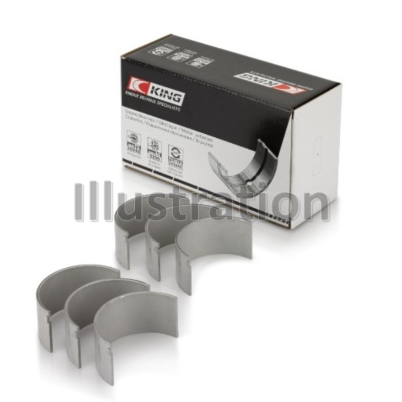 King Engine Bearings CR359SV0.25 - King Hyundai I10 D3FA (Size 0.25) Connecting Rod Bearing Set King Engine Bearings CR359SV0.25 - King Hyundai I10 D3FA (Size 0.25) Connecting Rod Bearing Set