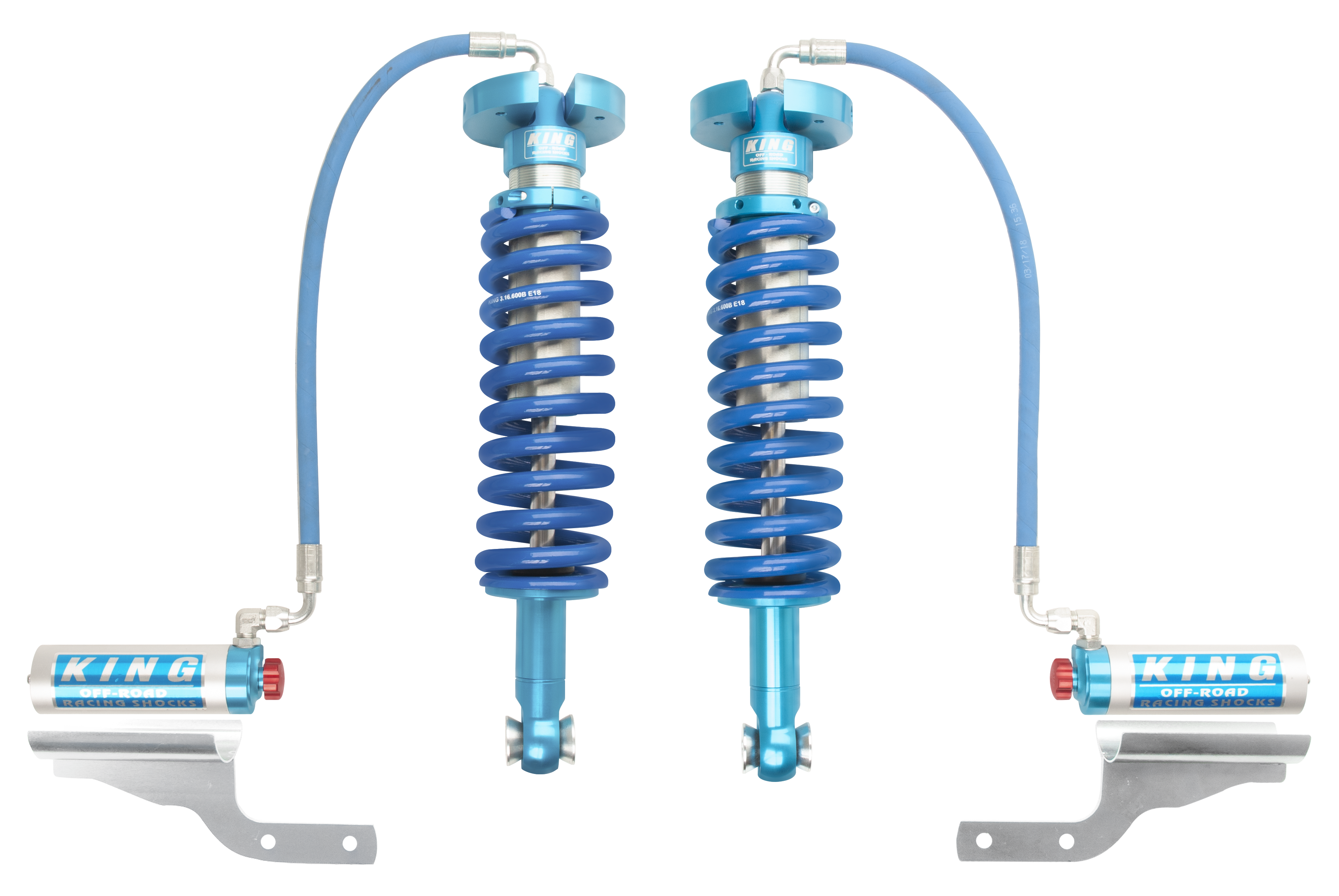 King Shocks 25001-167A - 04-08 Ford F150 4WD Front 2.5 Dia Remote Reservoir Coilover w/Adjuster (Pair) King Shocks 25001-167A - 04-08 Ford F150 4WD Front 2.5 Dia Remote Reservoir Coilover w/Adjuster (Pair)