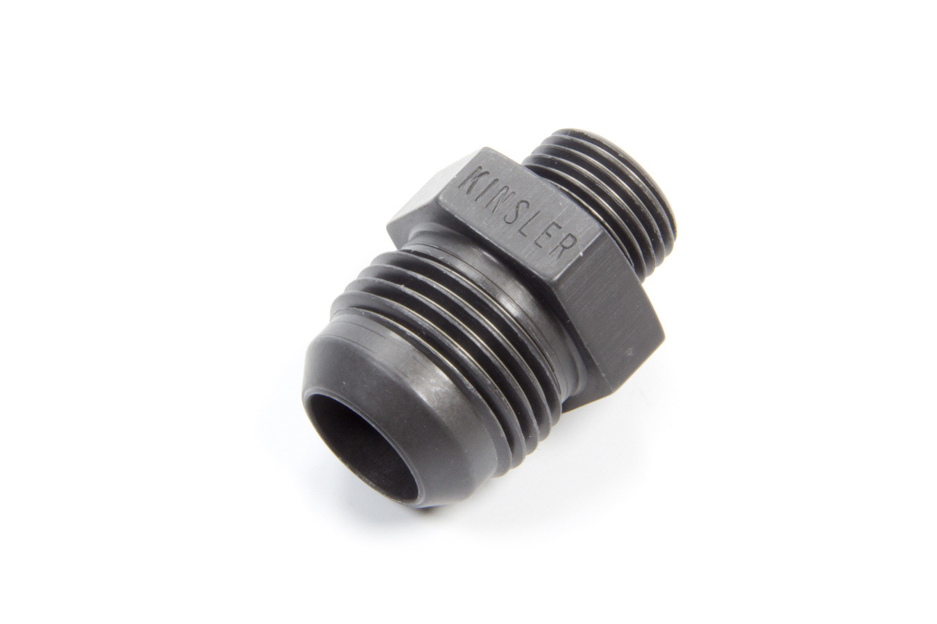 Kinsler 6178 - Fitting - Adapter - Straight - 12 AN Male to 8 AN Male - Aluminum - Black Anodized - Each