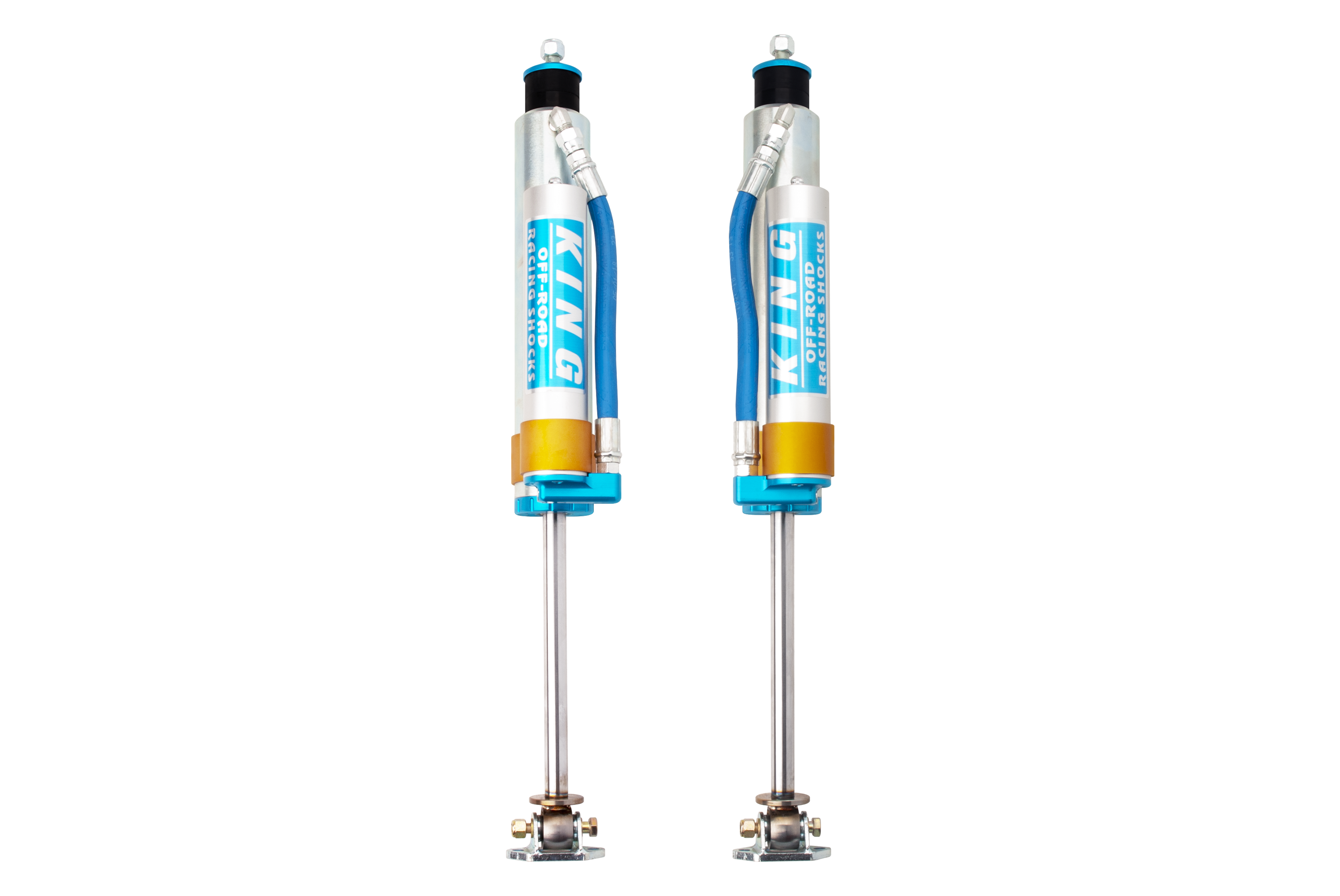King Shocks 25001-311 - 84-00 Jeep Cherokee xJ Front 2.5 Dia Piggy Hose Res Shock for 3-4in Lift (Pair) King Shocks 25001-311 - 84-00 Jeep Cherokee xJ Front 2.5 Dia Piggy Hose Res Shock for 3-4in Lift (Pair)