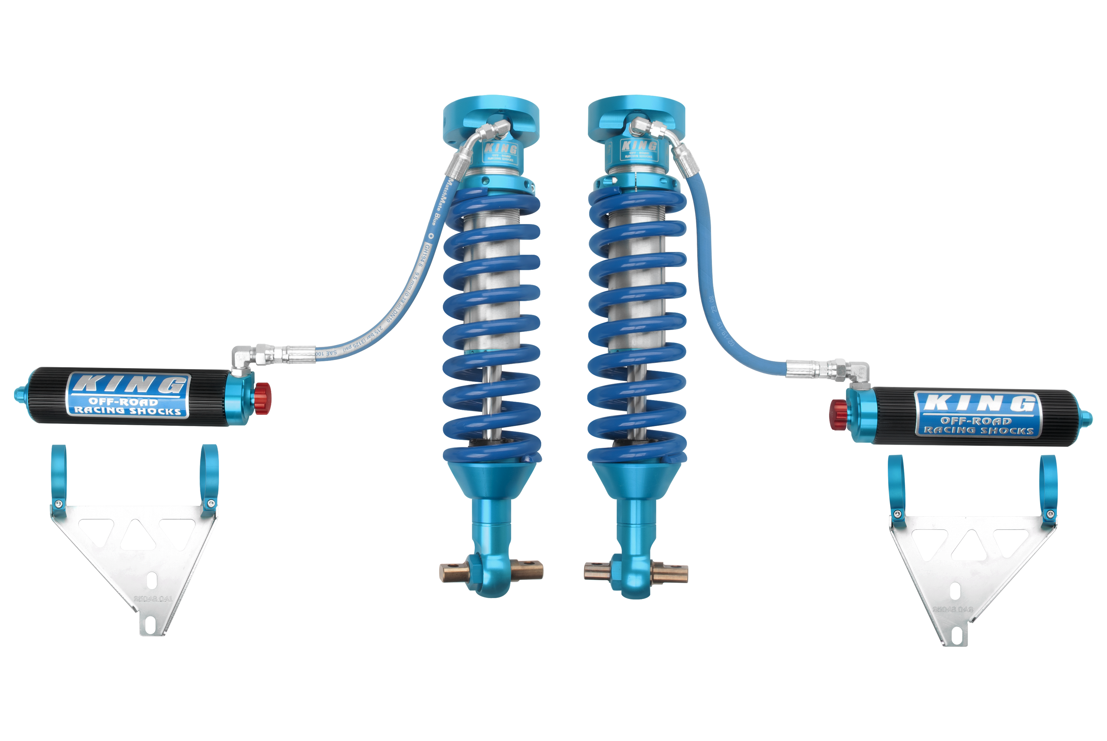 King Shocks 25001-386A - 2019+ Ford Ranger (US Only) Front 2.5 Dia Remote Reservoir Coilover w/Adjuster (Pair) King Shocks 25001-386A - 2019+ Ford Ranger (US Only) Front 2.5 Dia Remote Reservoir Coilover w/Adjuster (Pair)