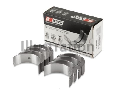 King Engine Bearings CR4099AM 020 - CONNECTING ROD BEARING SET For FIAT TEMPRA / 146