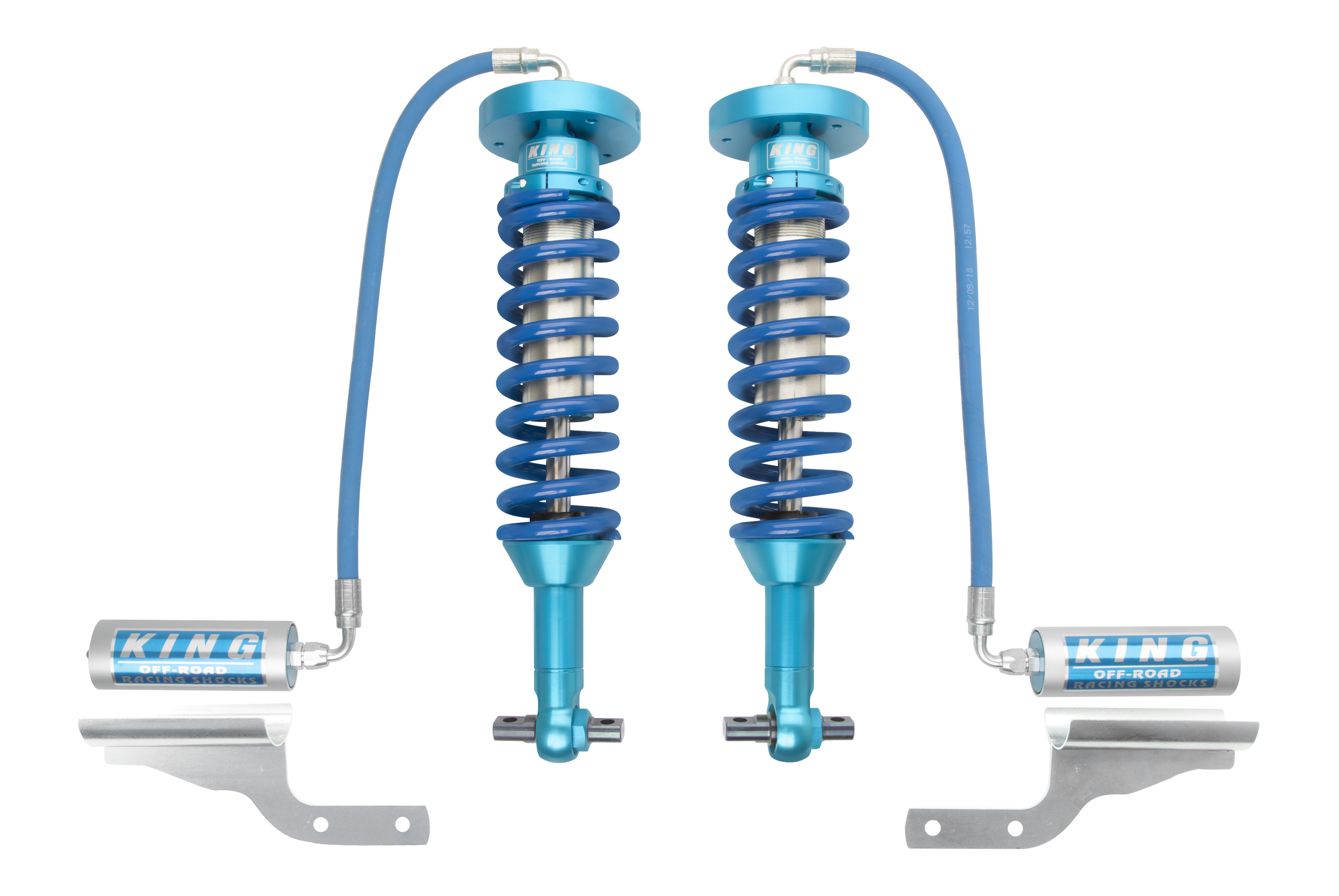 King Shocks 25001-355 - 2015+ Ford F150 2WD Front 2.5 Dia Remote Reservoir Coilover (Pair) King Shocks 25001-355 - 2015+ Ford F150 2WD Front 2.5 Dia Remote Reservoir Coilover (Pair)