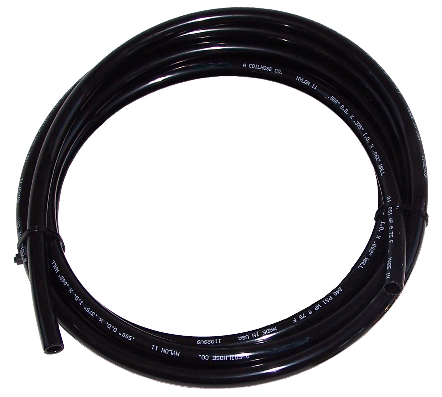 Kleinn Air Horns 25012-1 - Kleinn 1/2In OD High Pressure Air Line Tubing - 12 feet