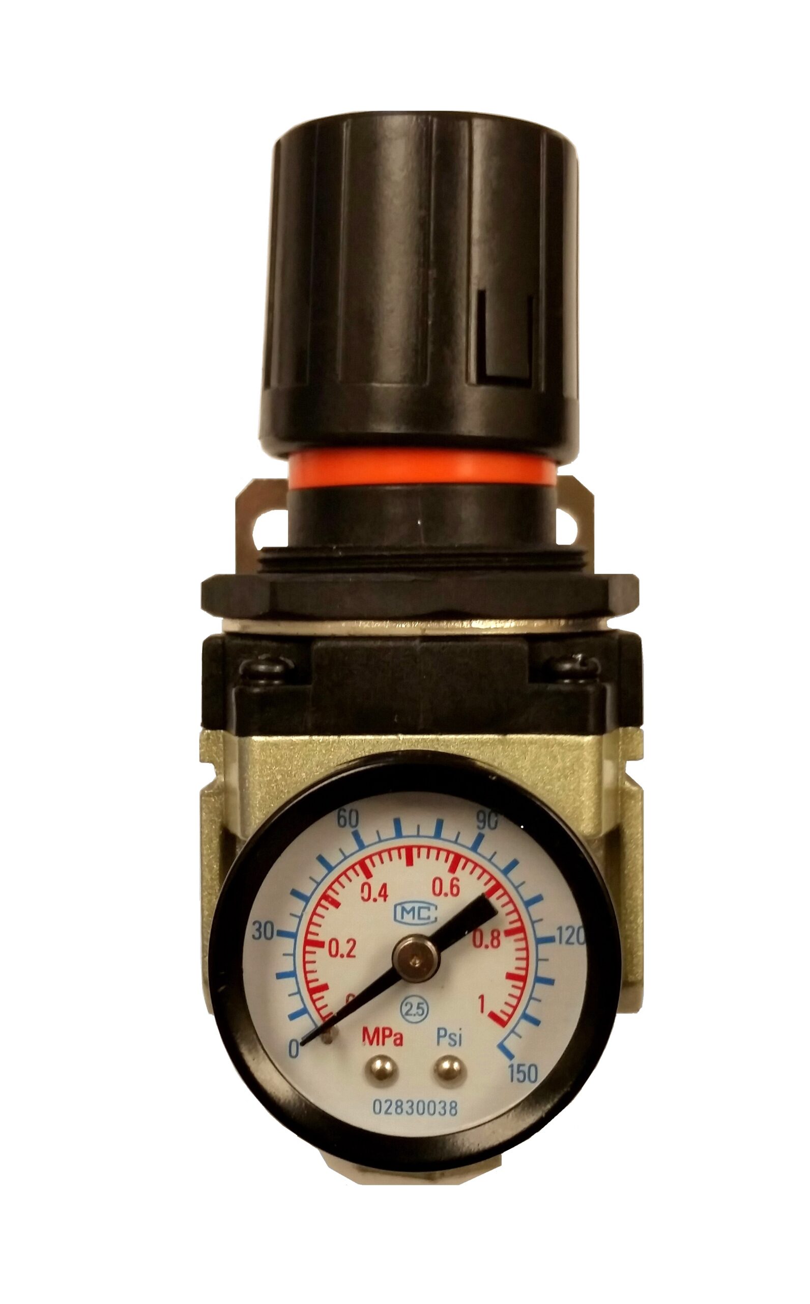 Kleinn Air Horns 1150 - Kleinn 150 PSI Inline Air Pressure Regulator w/ 1/4In NPT Inlet / Outlet Ports