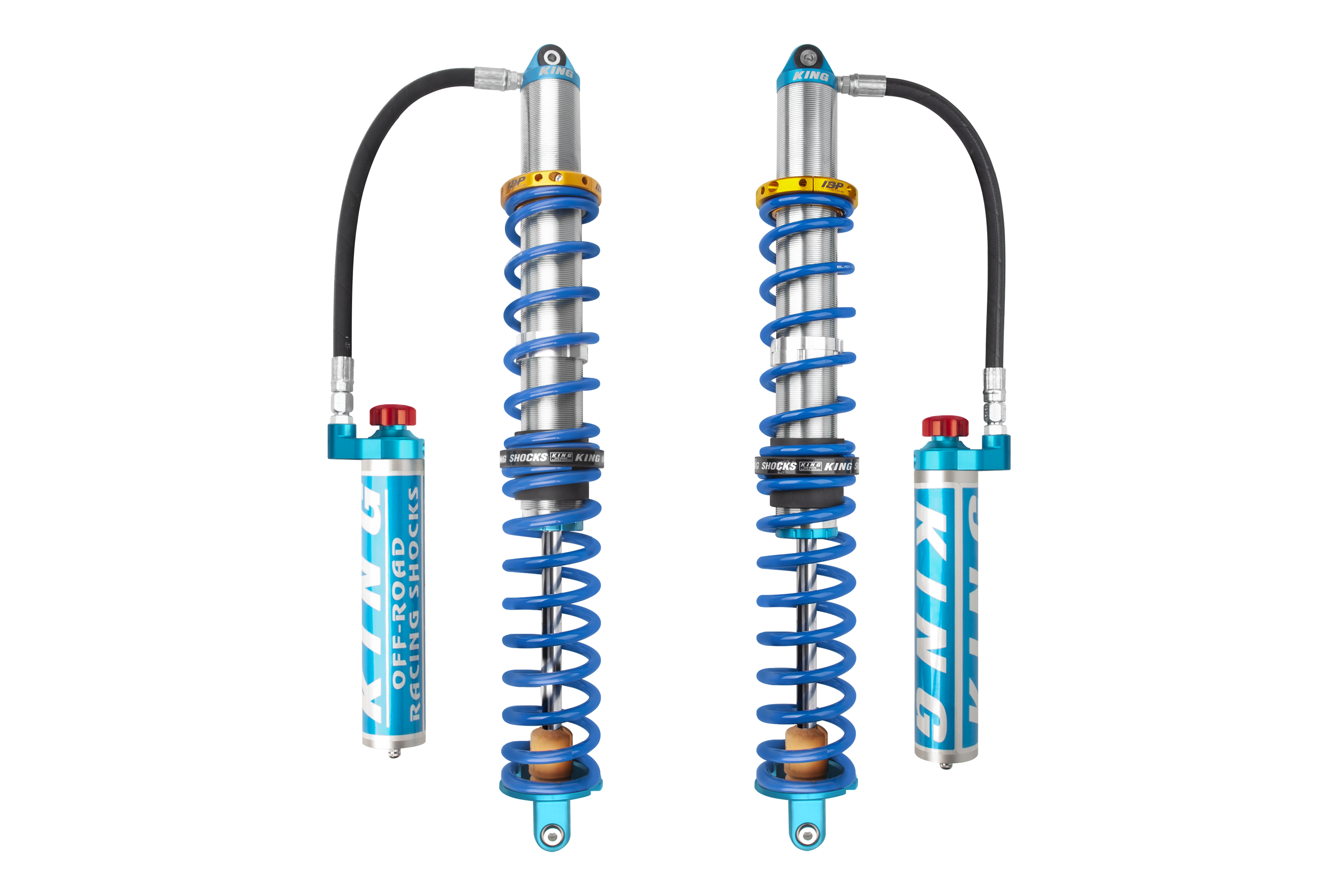 King Shocks 25700-324A - 14+ Polaris RZR-XP1000/Turbo Rear 2.5 Internal Bypass Remote Coilover w/ Adjuster