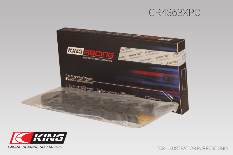 King Engine Bearings CR4363XPC - King GM 134 DOHC Ecotec 2.2L Connecting Rod Bearing Set King Engine Bearings CR4363XPC - King GM 134 DOHC Ecotec 2.2L Connecting Rod Bearing Set