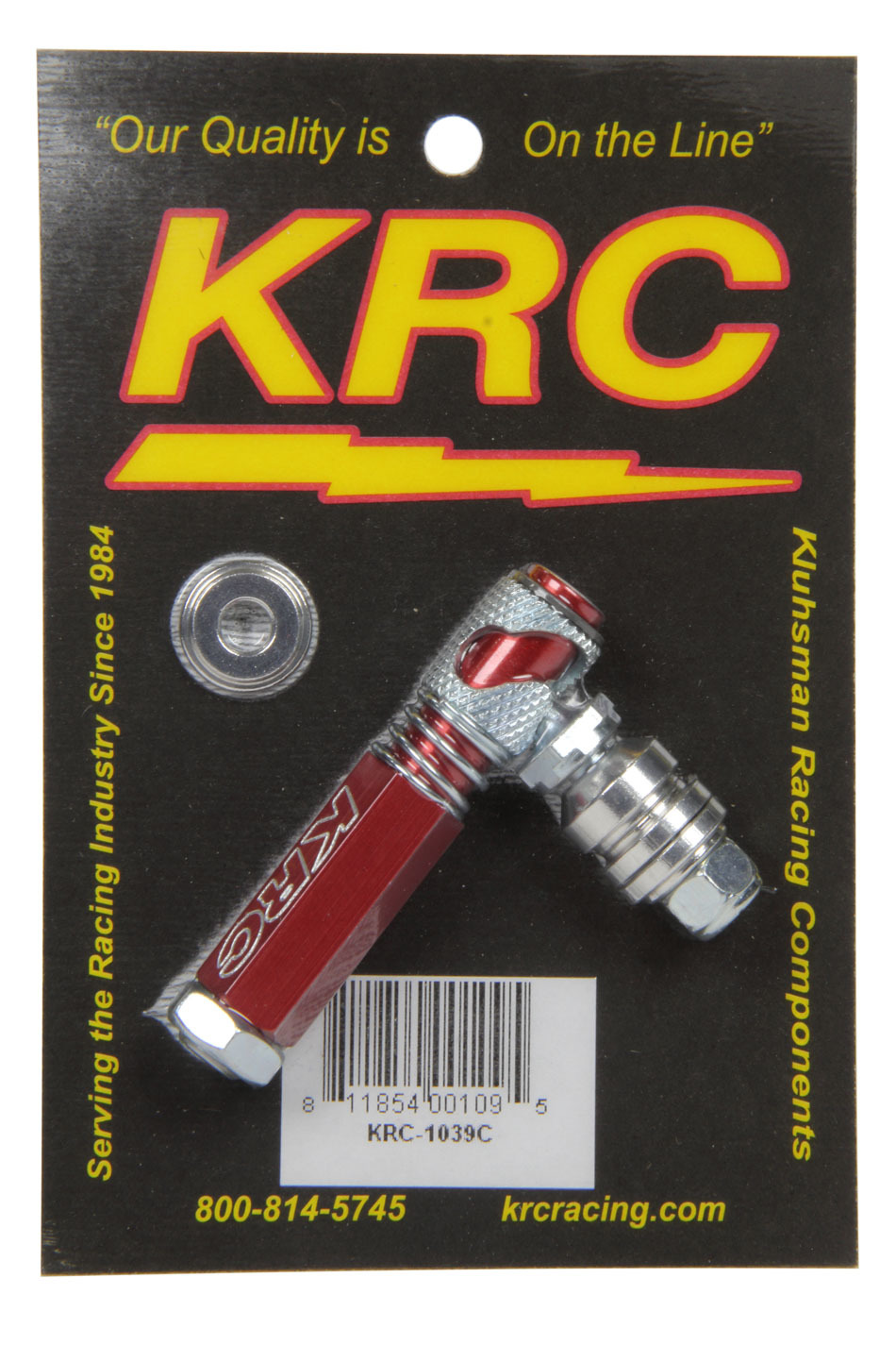 Kluhsman Racing Products KRC-1039C - Quick Disconnect Morse Cable Adapter
