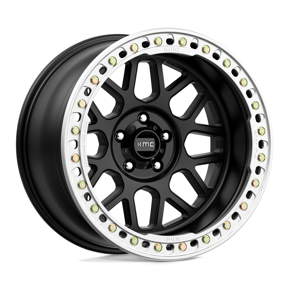 KMC KM23521050748N - Km235 Grenade Crawl Beadlock 20X10 Satin Black