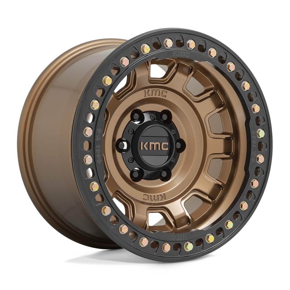 KMC KM23679087638N - Km236 Tank Beadlock 17X9 Matte Bronze