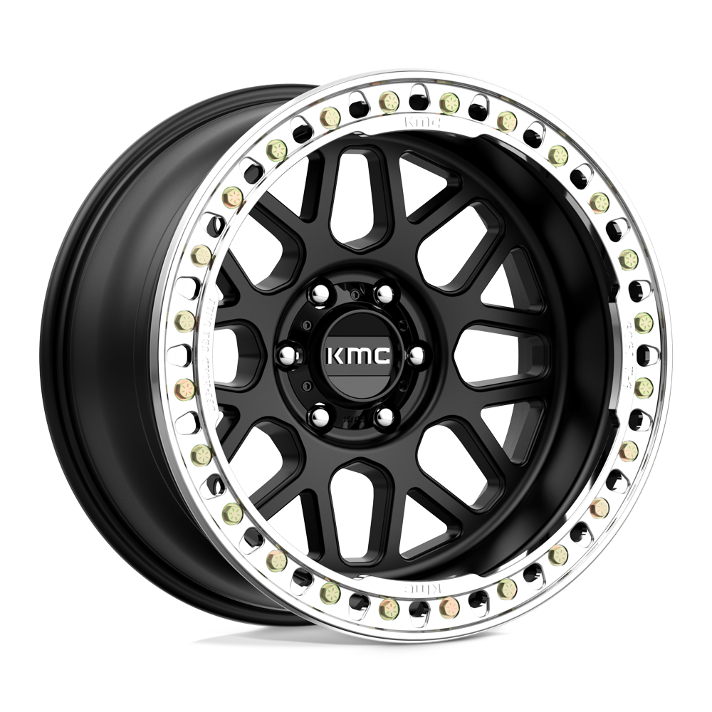 KMC KM23521060748N - Km235 Grenade Crawl Beadlock 20X10 Satin Black