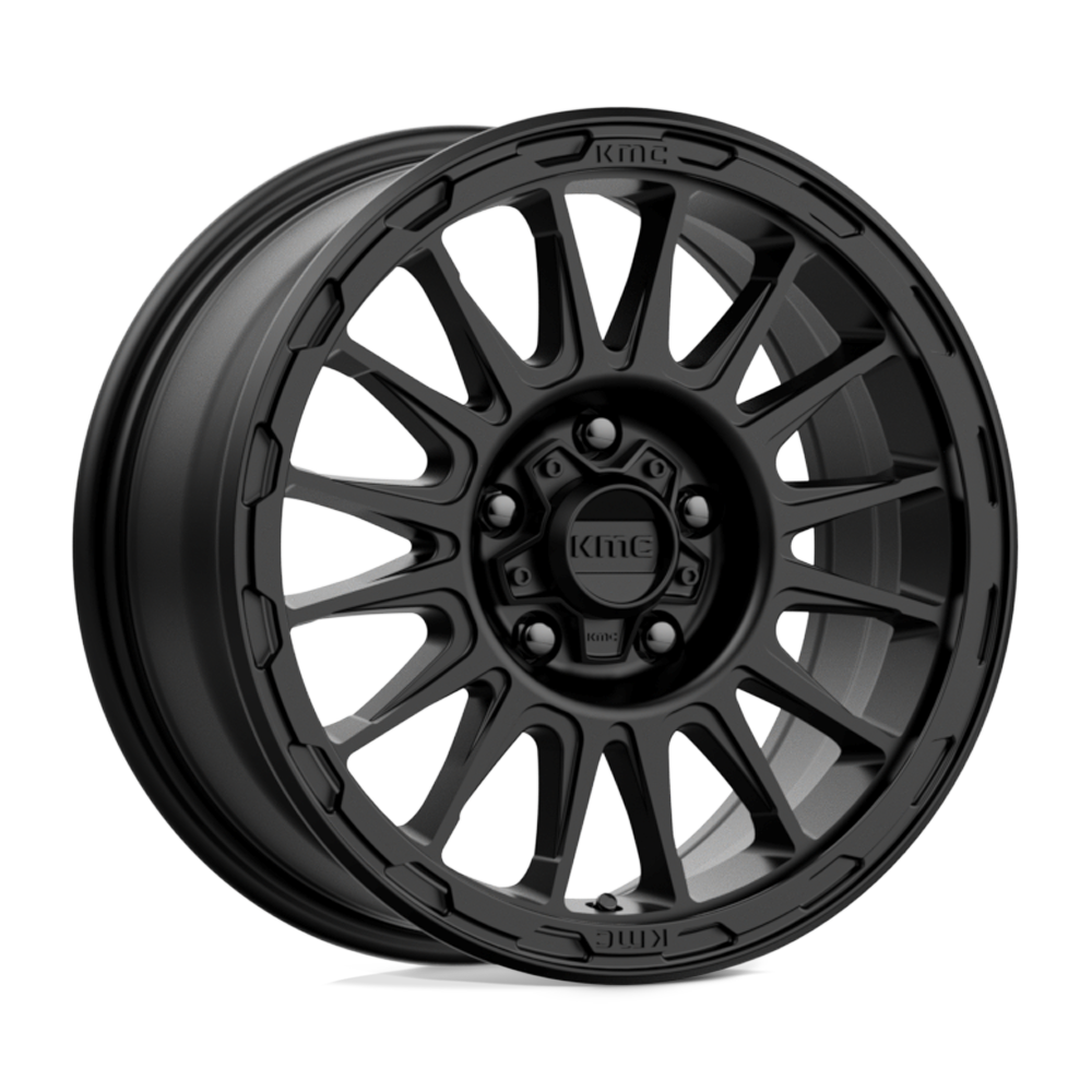 KMC KM54278064735 - Km542 Impact 17X8 Satin Black