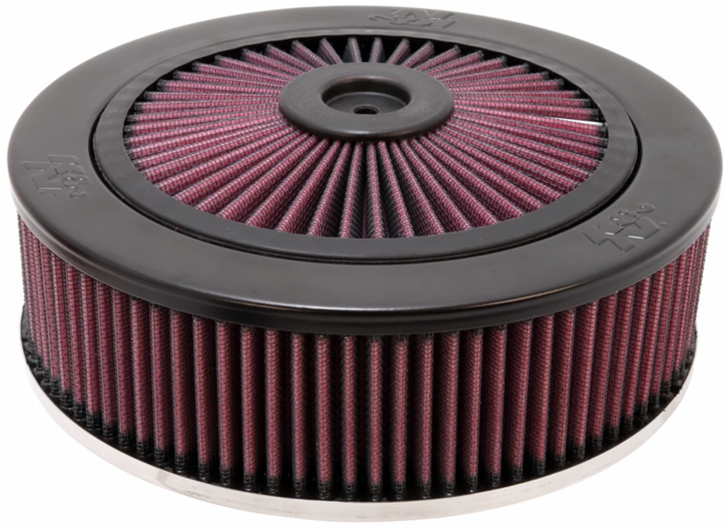 K&N 66-3150 - X-Stream Top Filter - Red - Size 9in - 5.125in Neck Flange / 2.75in Height K&N 66-3150 - X-Stream Top Filter - Red - Size 9in - 5.125in Neck Flange / 2.75in Height
