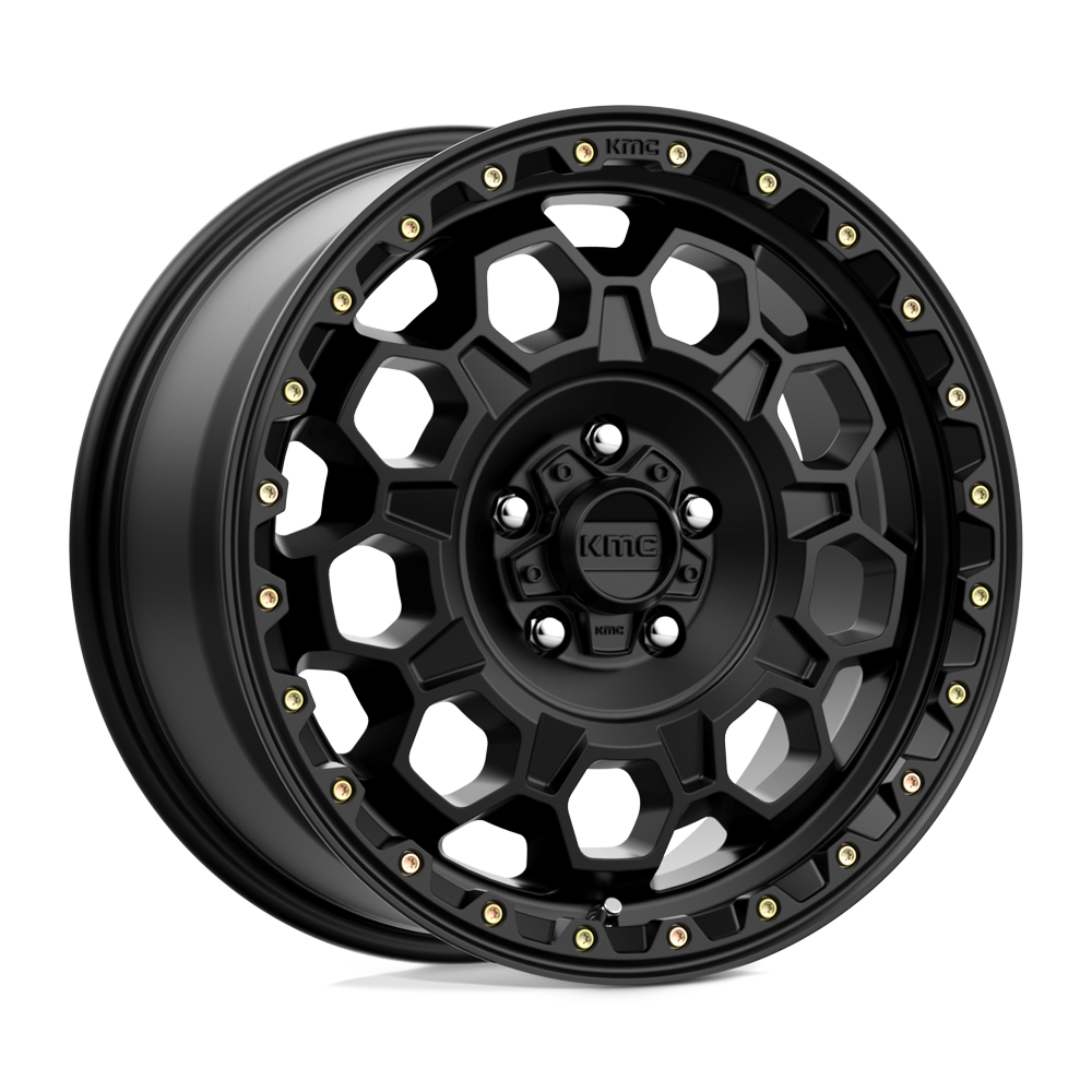 KMC KM54578045738 - Km545 Trek 17X8 Satin Black