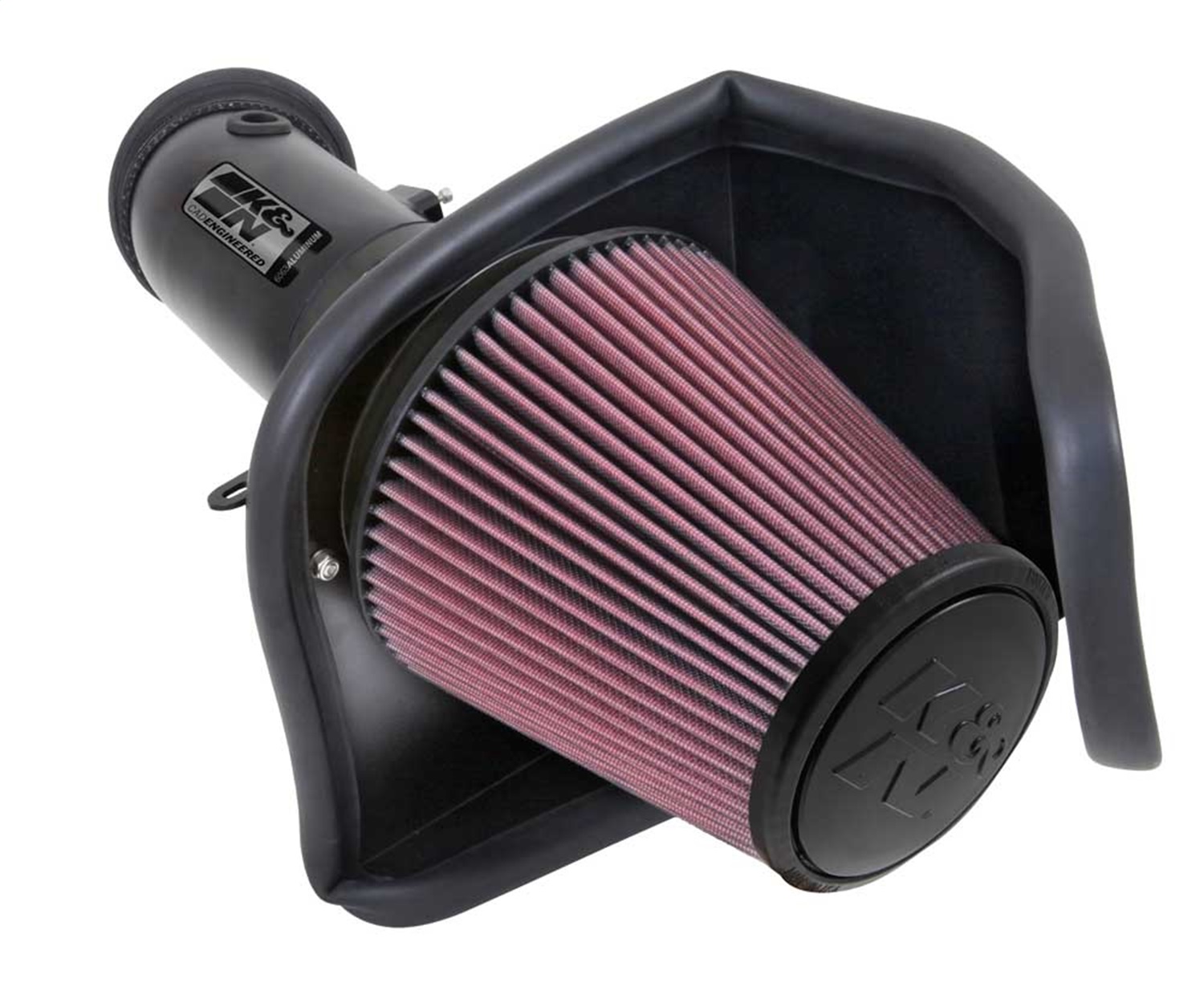 K&N 69-2550TTK - 2015 Dodge Challenger/Charger 6.2L V8 Typhoon Short Ram Intake