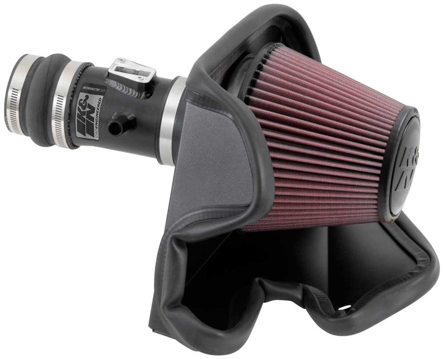 K&N 69-7063TTK - 69 Series Typhoon Performance Intake Kit 13-14 Nissan Altima/Pathfinder 3.5L V6 K&N 69-7063TTK - 69 Series Typhoon Performance Intake Kit 13-14 Nissan Altima/Pathfinder 3.5L V6