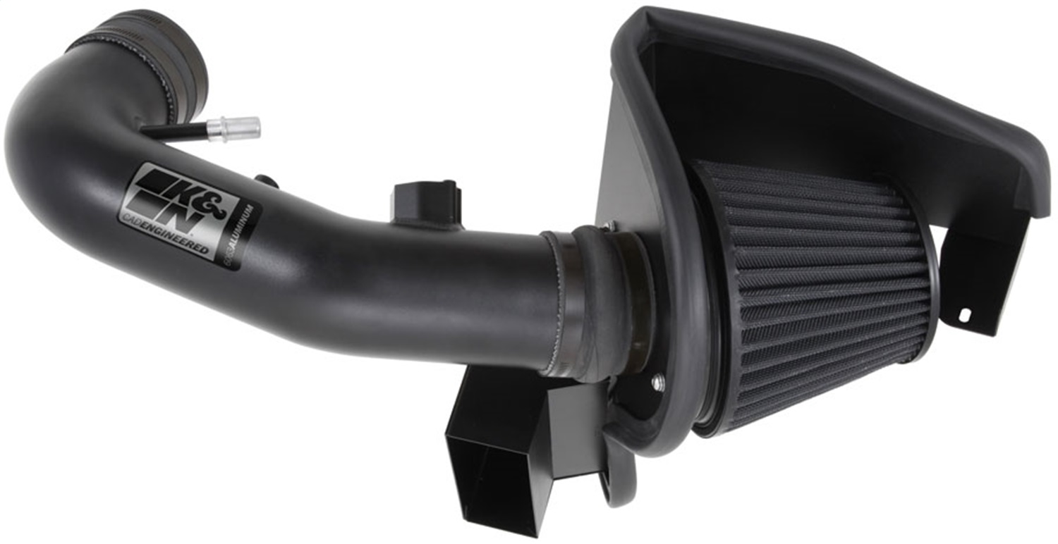 K&N 71-3527 - 11-14 Ford Mustang GT 5.0L V8 Black Performance Intake Kit K&N 71-3527 - 11-14 Ford Mustang GT 5.0L V8 Black Performance Intake Kit