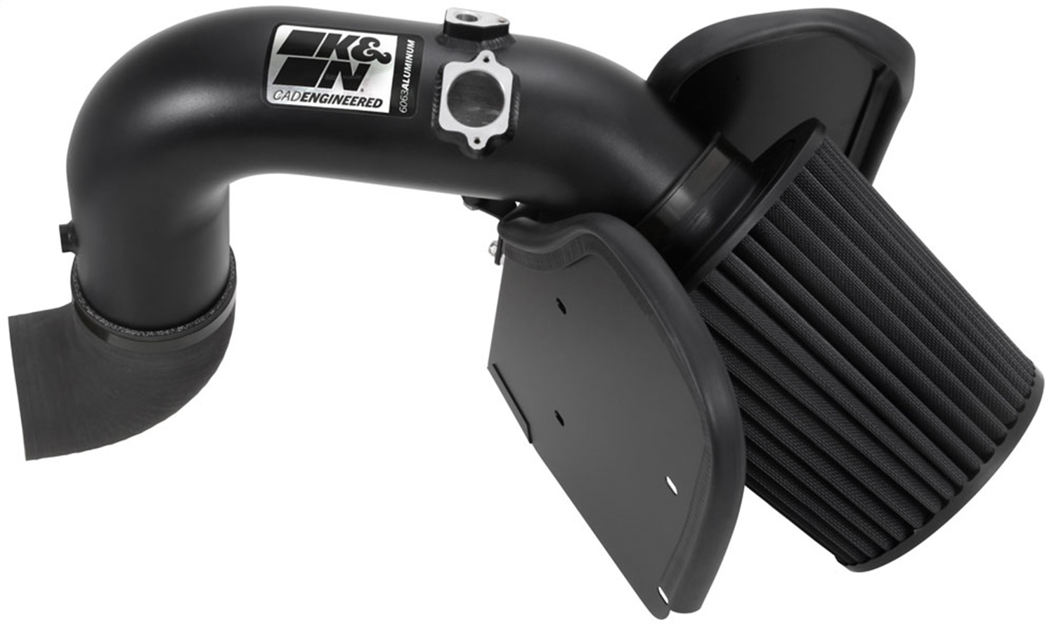 K&N 71-1557 - 07-09 Dodge Ram Pickup 2500/3500 6.7L DSL Black Performance Intake Kit