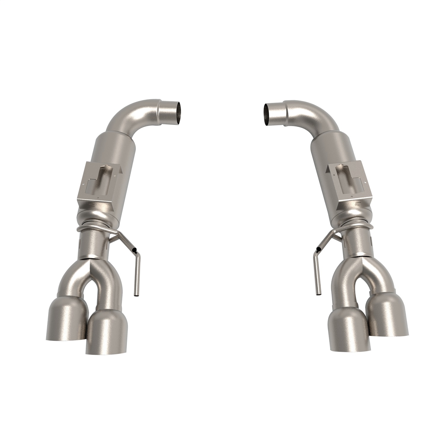 Kooks 11516250 - 3" SS Axle-Back Exhaust w/SS Tips. 2018-2020 Mustang 5.0L