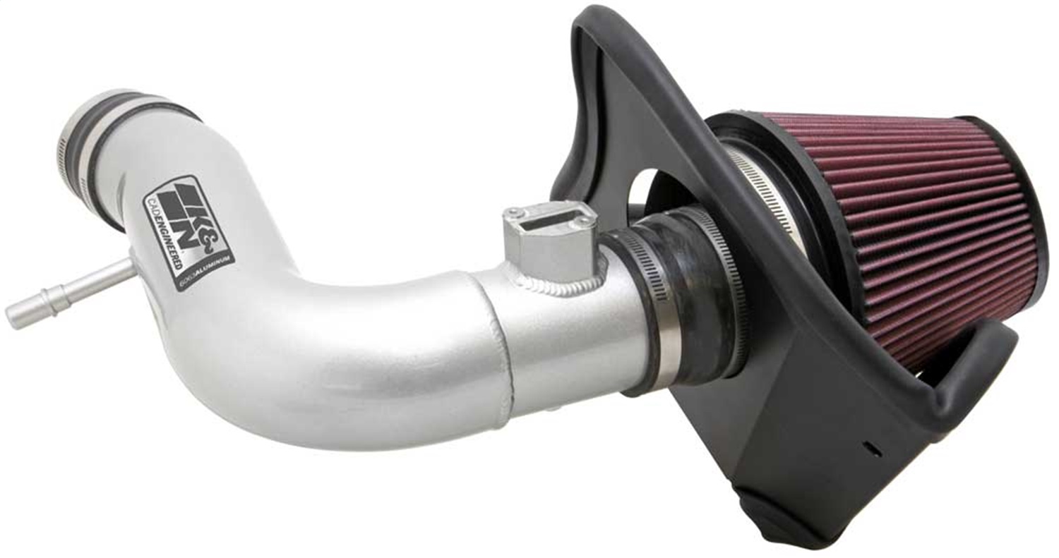 K&N 77-2574KS - 07-10 Ford Edge 3.5L V6 Silver High Flow Performance Kit
