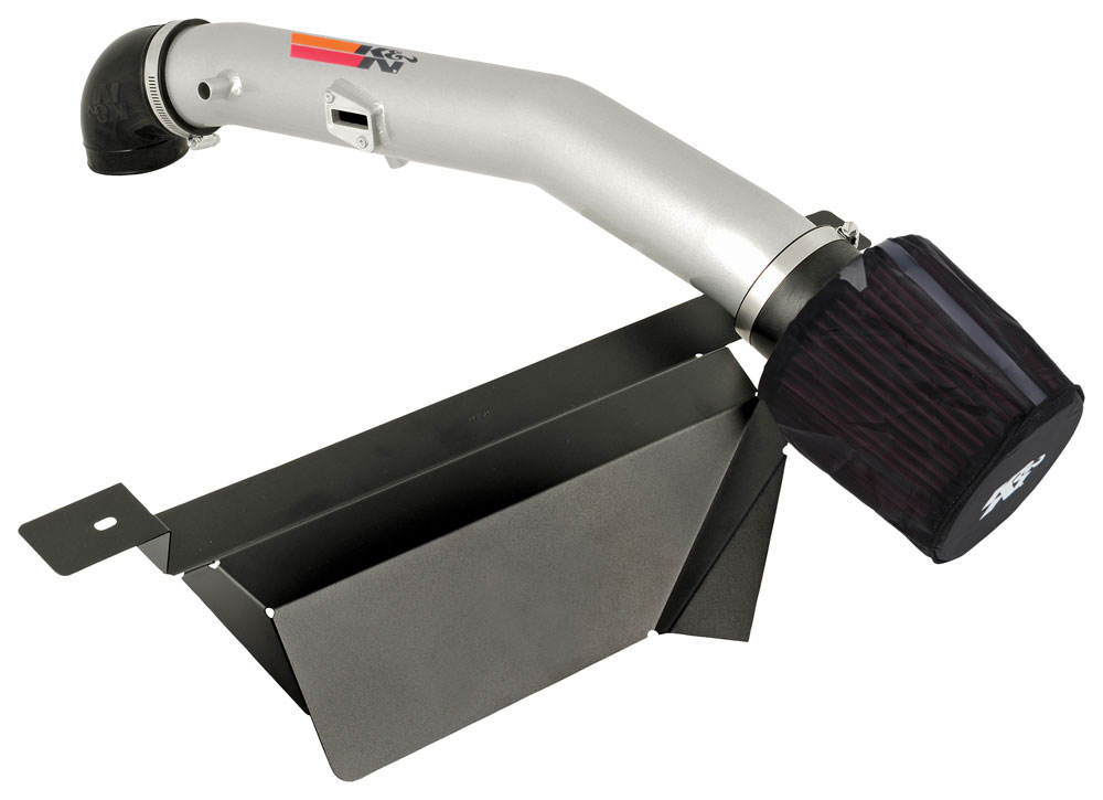 K&N 69-8432TS - 06-08 Pontiac Solstice / Saturn Sky L4-2.4L Silver Typhoon Short Ram Intake