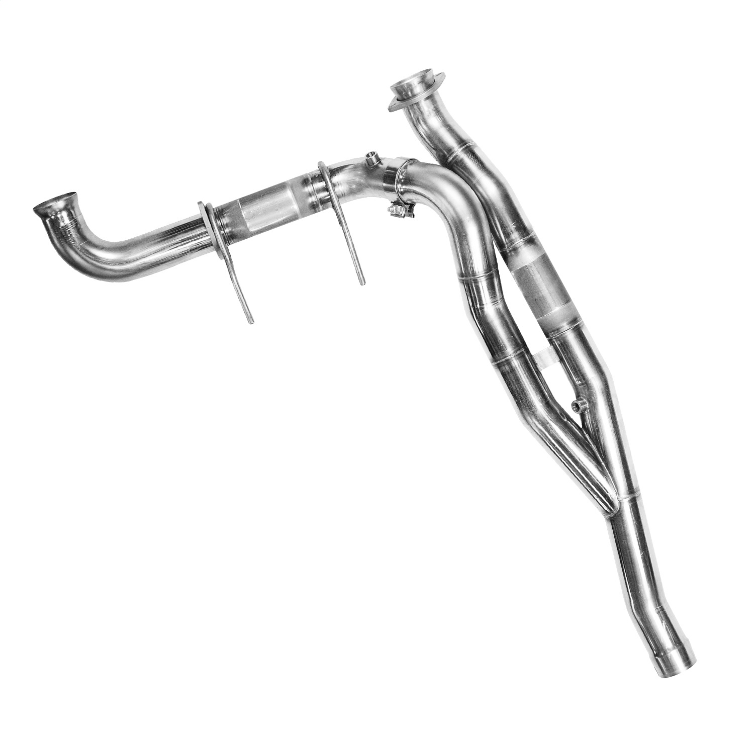 Kooks 13523100 - 3" SS Competition Only Y-Pipe. 2010-2014 F150 Raptor 6.2L 4V.  Connects to OEM