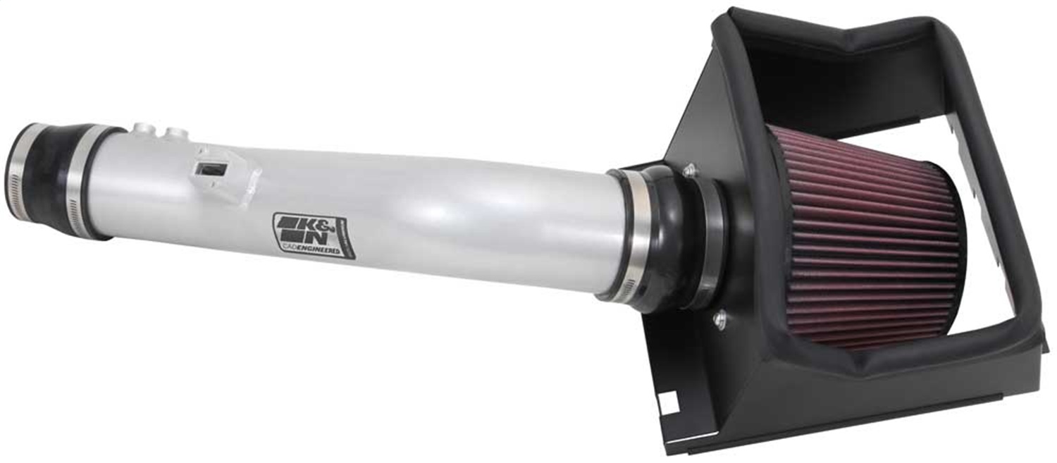 K&N 77-2585KS - 12-13 Ford F150 3.7L V6 Black High-Flow Performance Intake