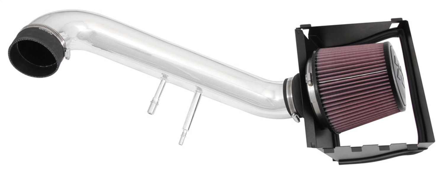 K&N 77-2591KP - 15 Ford F150 5.0L V8 F/I High Flow Performance Intake Kit