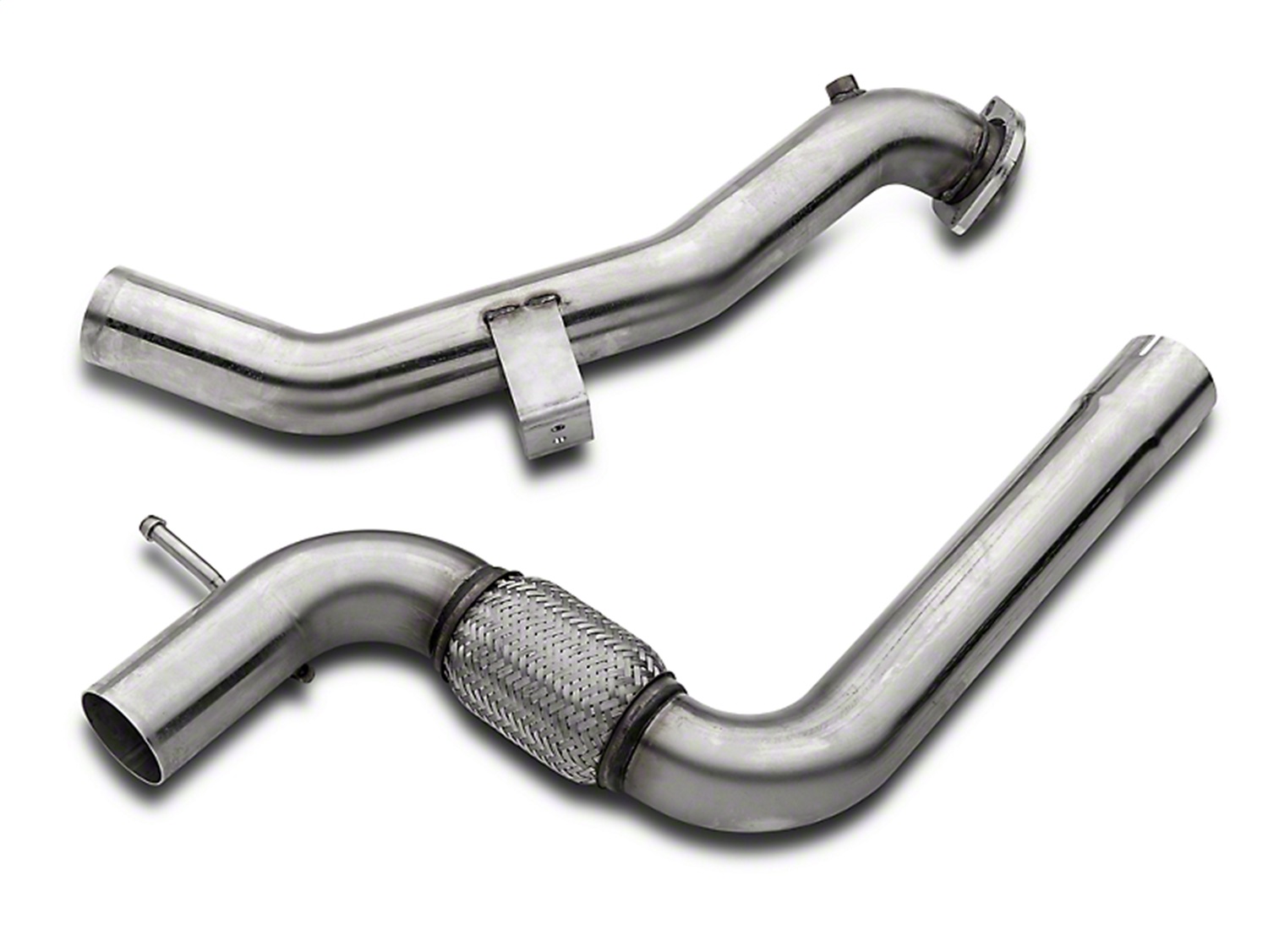 Kooks 11533100 - 3" SS Comp. Only Downpipe. 2015-2023 Mustang EcoBoost. To  Comp Exhaust