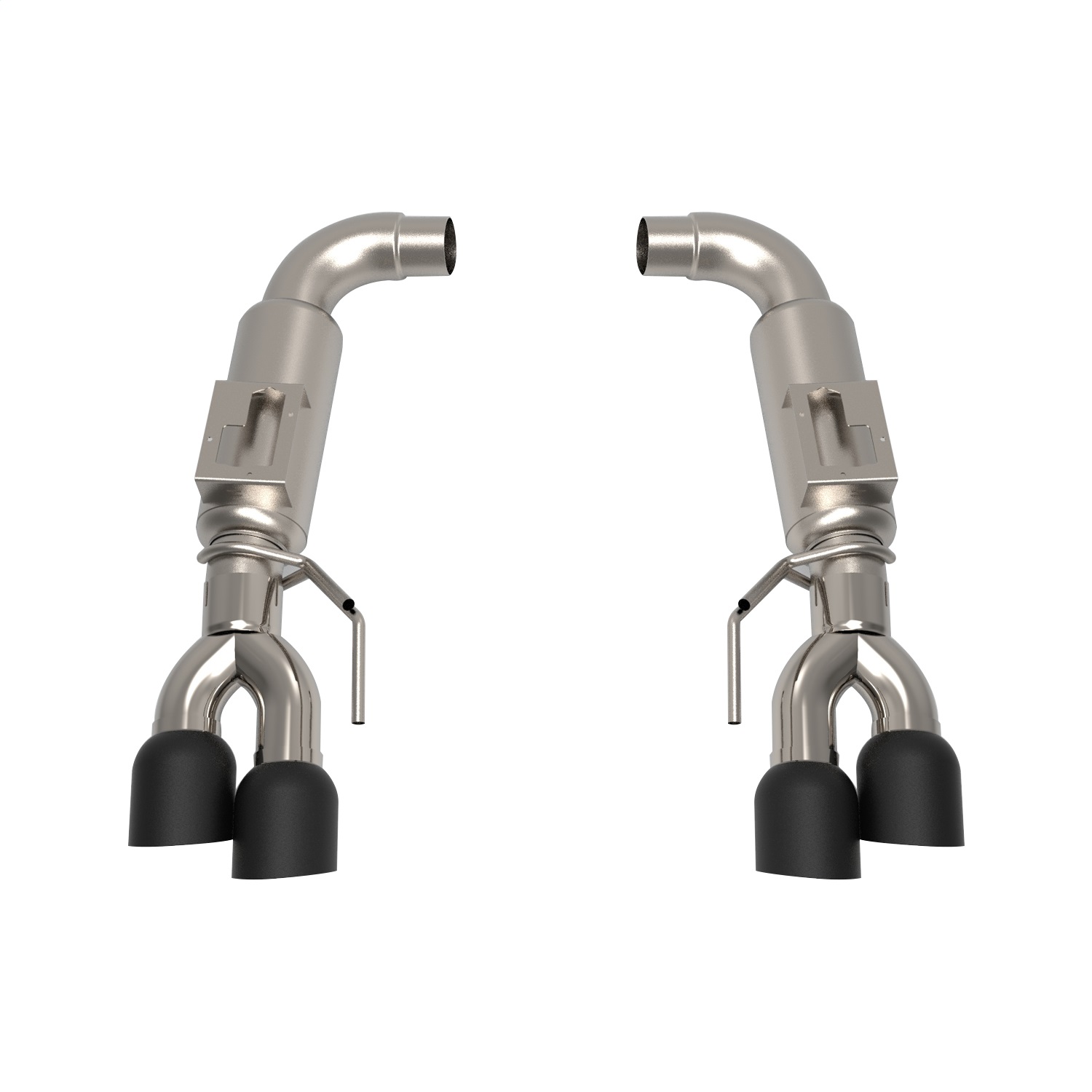 Kooks 11516260 - 3" SS Axle-Back Exhaust w/Black Tips. 2018-2020 Mustang 5.0L