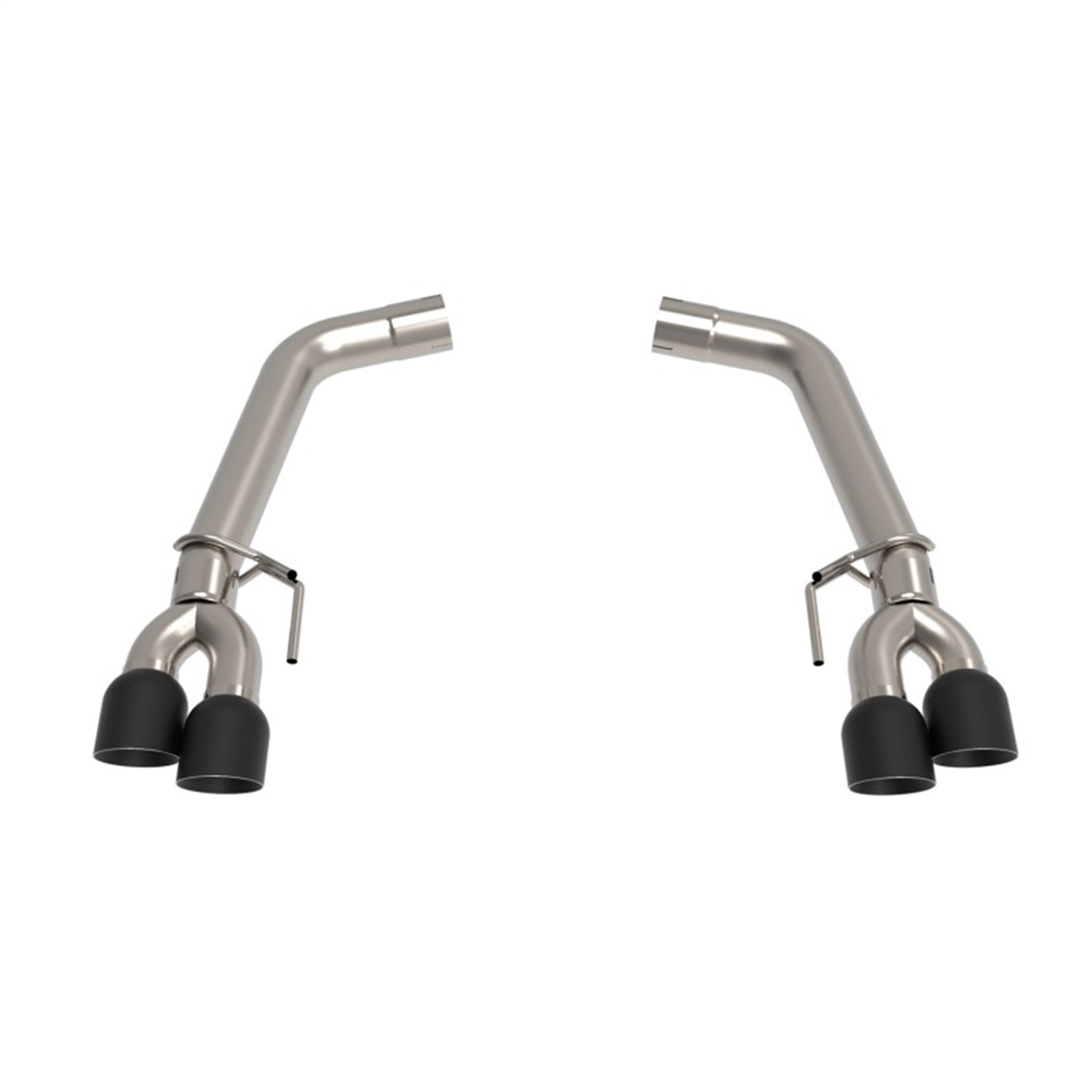 Kooks 11516460 - 3" SS Muffler Delete Axle-Back Exhaust w/Black Tips. 2018-2020 Mustang 5.0L