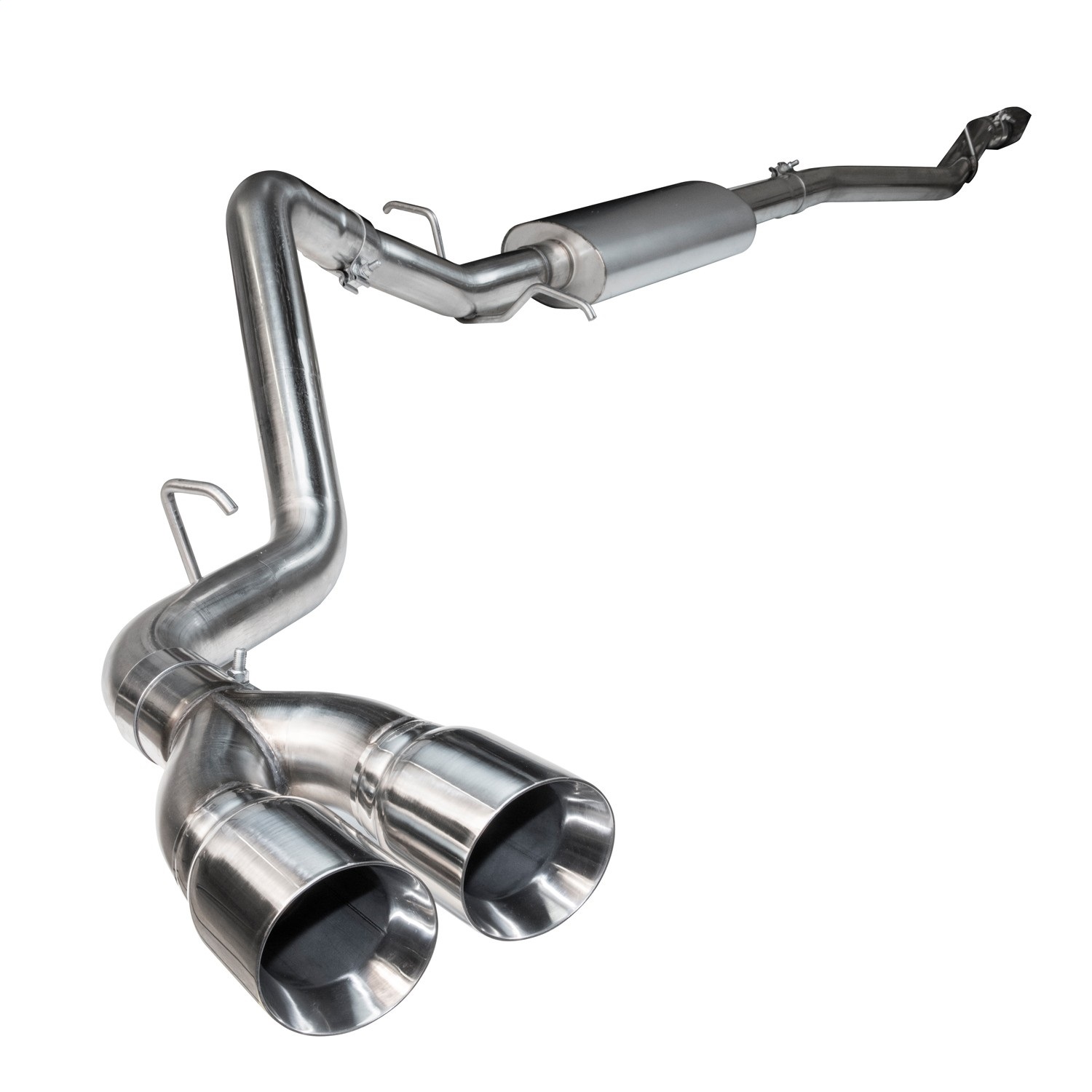 Kooks 13514000 - 3" SS Cat-Back Exhaust w/SS Tips. 2011-2014 F150 5.0L 4V. Connects to OEM