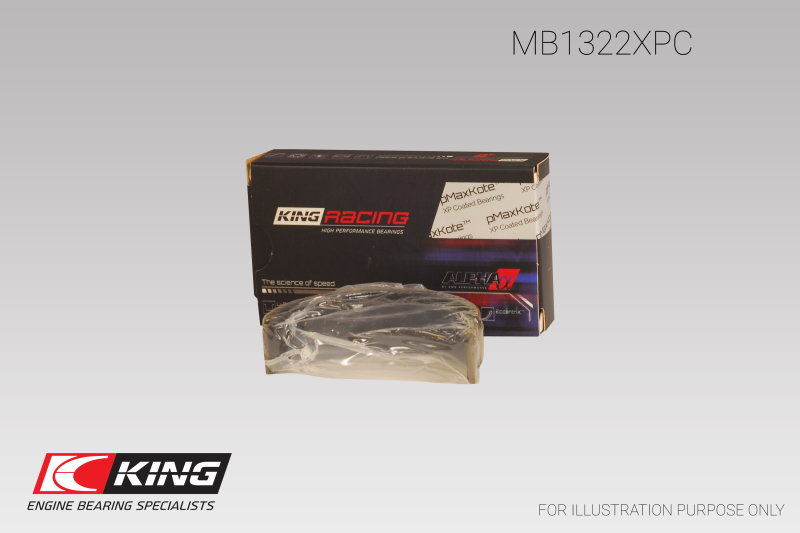 King Engine Bearings MB1322XPC0.5 - King Vw V8/V10 R8/RS6/Huracan (Size 0.05) Main Bearing Set King Engine Bearings MB1322XPC0.5 - King Vw V8/V10 R8/RS6/Huracan (Size 0.05) Main Bearing Set