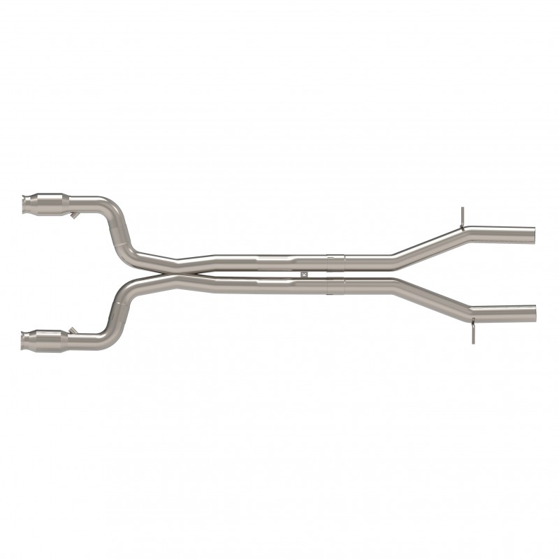 Kooks 22605381 - 3" SS GREEN Catted Header-Back Exh. 2016-2024 Camaro SS/ZL1. (Factory Mufflers)