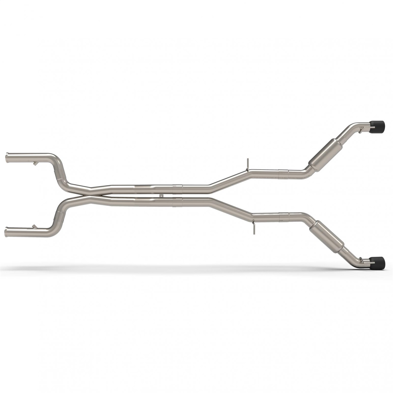 Kooks 22605111SS - 3" Competition Only Header-Back Street Screamer Exhaust w/Black Tips