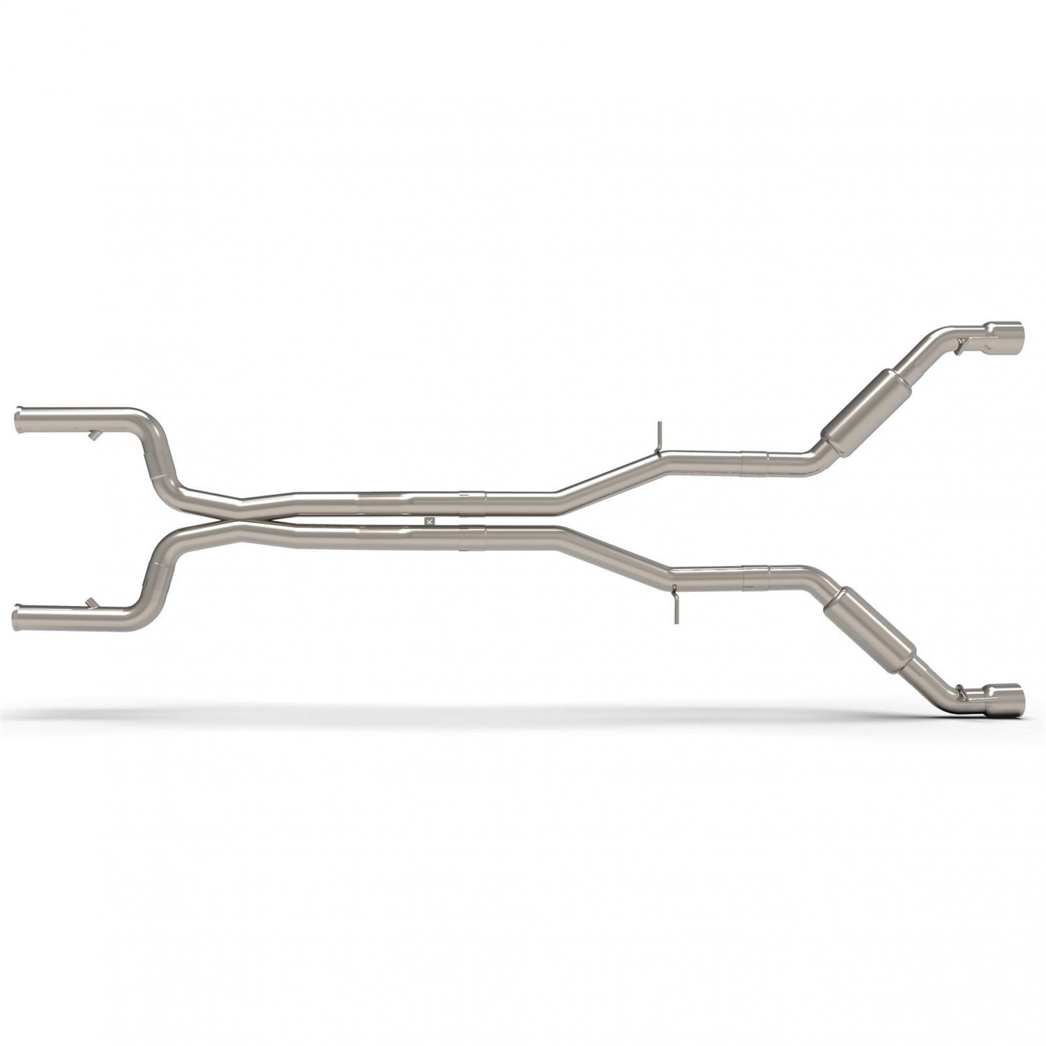 Kooks 22605101SS - 3" Competition Only Header-Back Street Screamer Exhaust w/Polished Tips